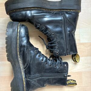 Black Dr. Martens Jadon Boots